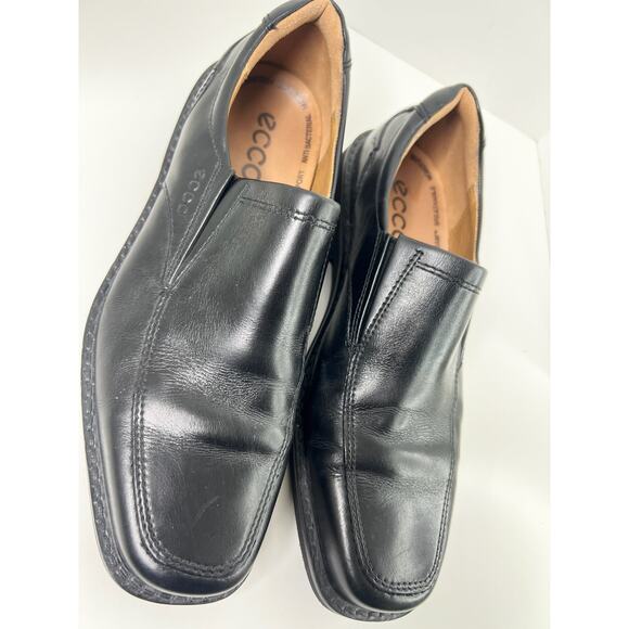 Ecco Black Leather Shoes, Size 42 main image 8